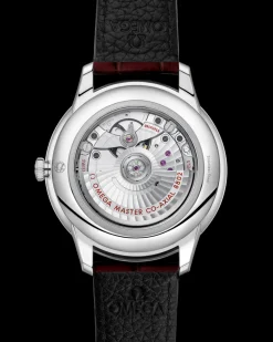 41 mm, acciaio su cinturino di pelle