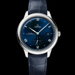 41 mm, acciaio su cinturino di pelle