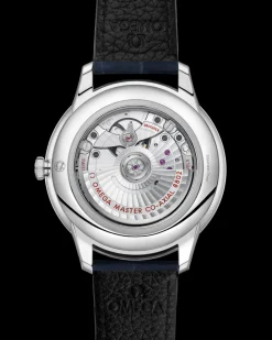 41 mm, acciaio su cinturino di pelle