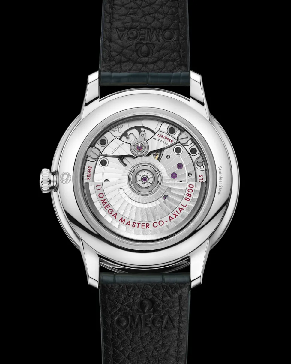 40 mm, acciaio su cinturino di pelle
