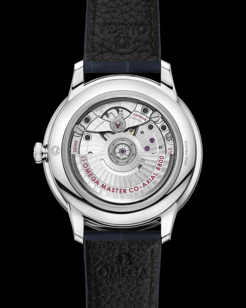 40 mm, acciaio su cinturino di pelle