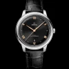 40 mm, acciaio su cinturino di pelle