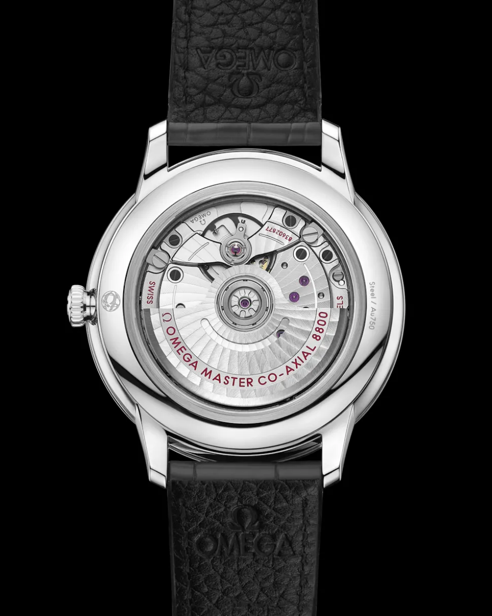 40 mm, acciaio su cinturino di pelle