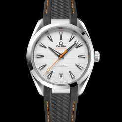 41 mm, acciaio su cinturino in caucciù
