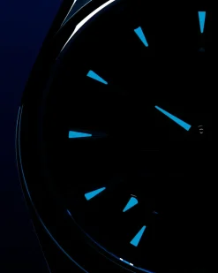 41 mm, acciaio su cinturino in caucciù