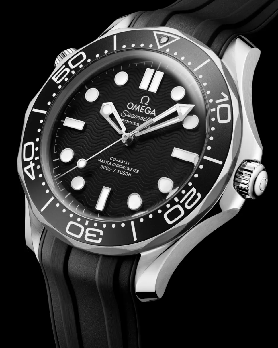 42 mm, acciaio su cinturino in caucciù