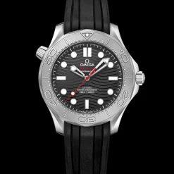 42 mm, acciaio su cinturino in caucciù