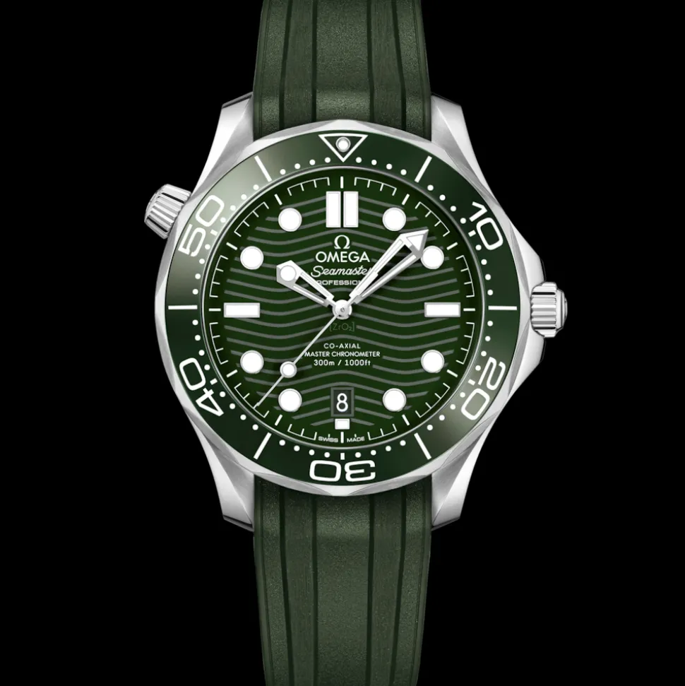 42 mm, acciaio su cinturino in caucciù
