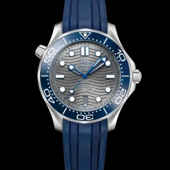 42 mm, acciaio su cinturino in caucciù