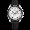 42 mm, acciaio su cinturino in caucciù