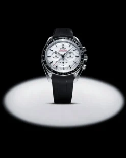 42 mm, acciaio su cinturino in caucciù