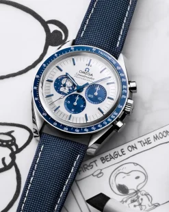 42 mm, acciaio su cinturino in tessuto rivestito in nylon