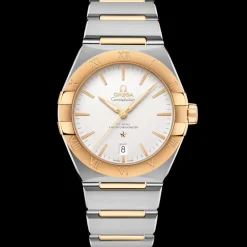 39 mm, acciaio‑oro giallo su acciaio‑oro giallo