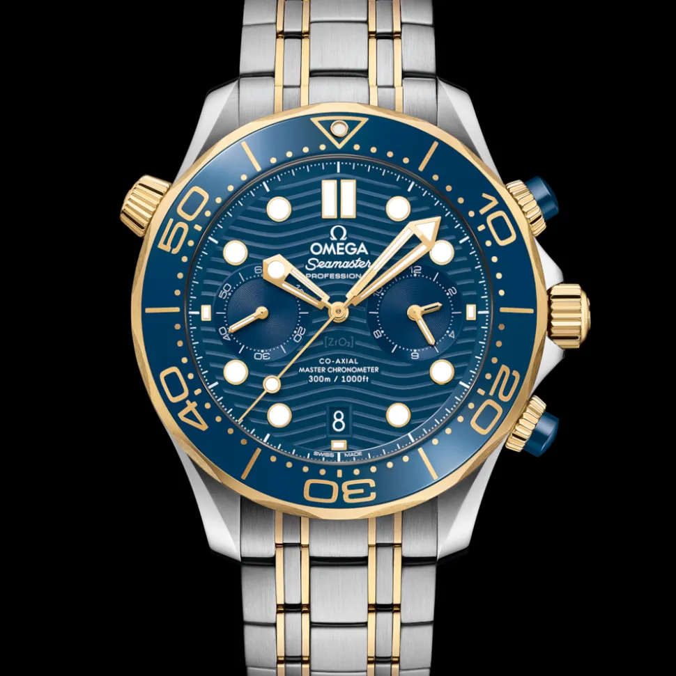 44 mm, acciaio‑oro giallo su acciaio‑oro giallo