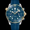 44 mm, acciaio‑oro giallo su cinturino in caucciù