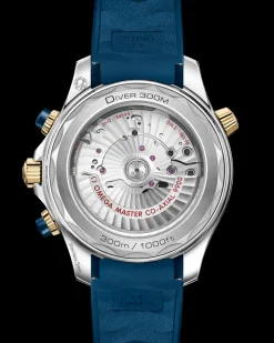 44 mm, acciaio‑oro giallo su cinturino in caucciù
