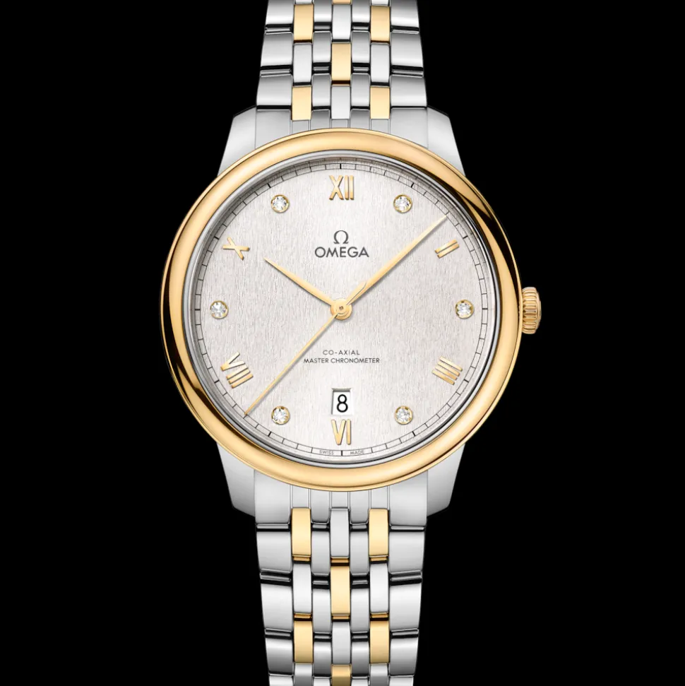 40 mm, acciaio‑oro giallo su oro giallo