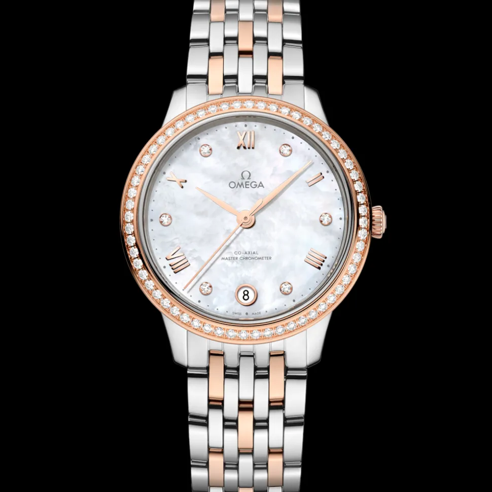 34 mm, acciaio‑oro Sedna™ su acciaio‑oro Sedna™