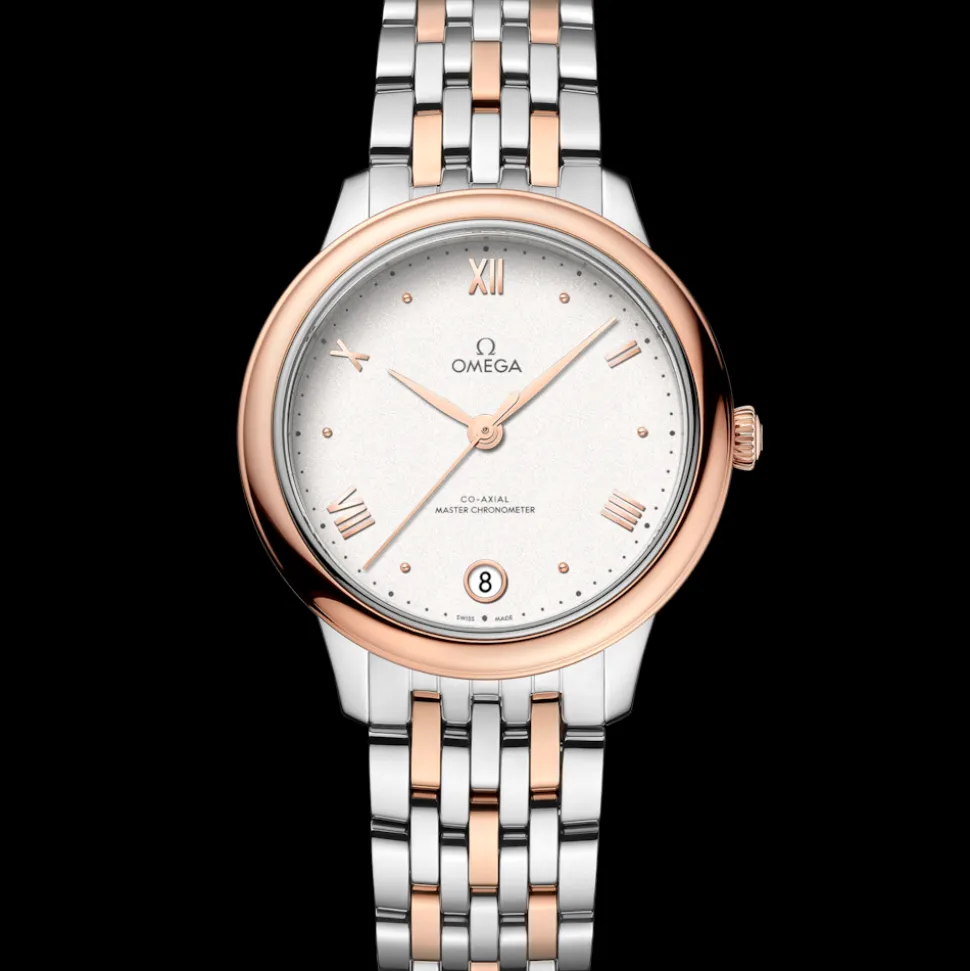 34 mm, acciaio‑oro Sedna™ su acciaio‑oro Sedna™