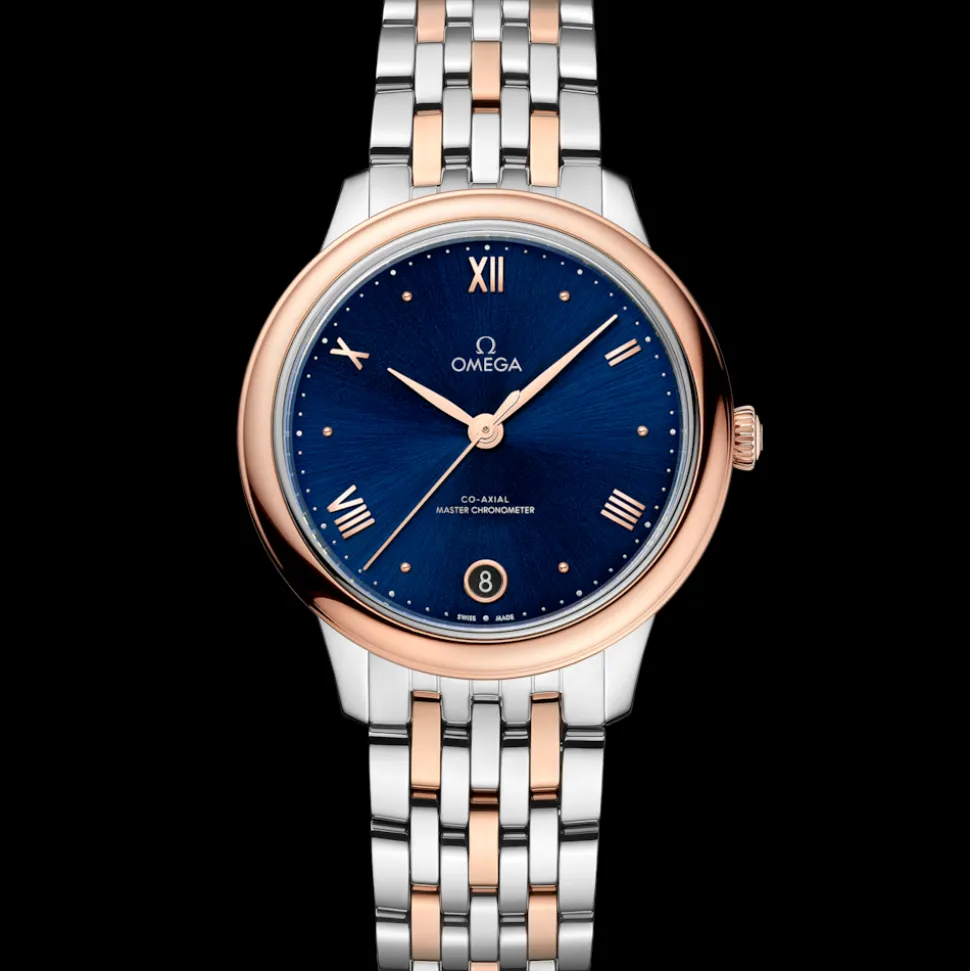 34 mm, acciaio‑oro Sedna™ su acciaio‑oro Sedna™
