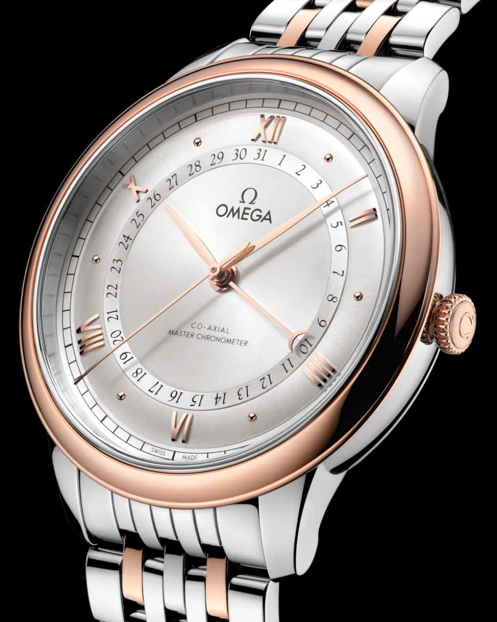 42 mm, acciaio‑oro Sedna™ su acciaio‑oro Sedna™