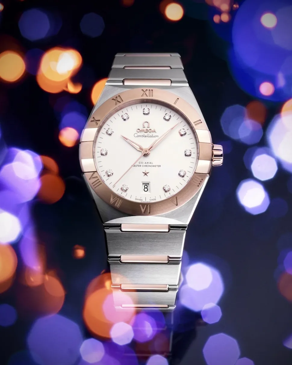 39 mm, acciaio‑oro Sedna™ su acciaio‑oro Sedna™