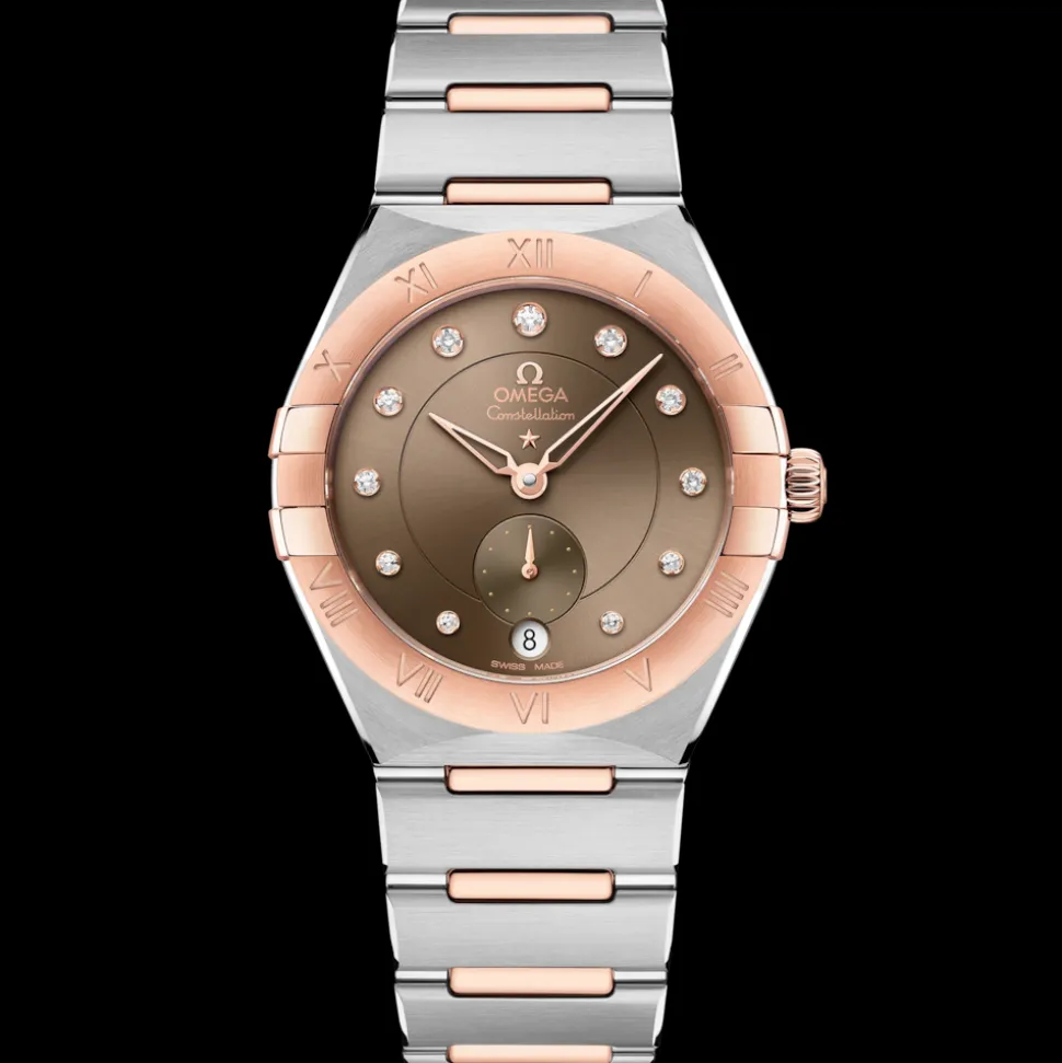 34 mm, acciaio‑oro Sedna™ su acciaio‑oro Sedna™