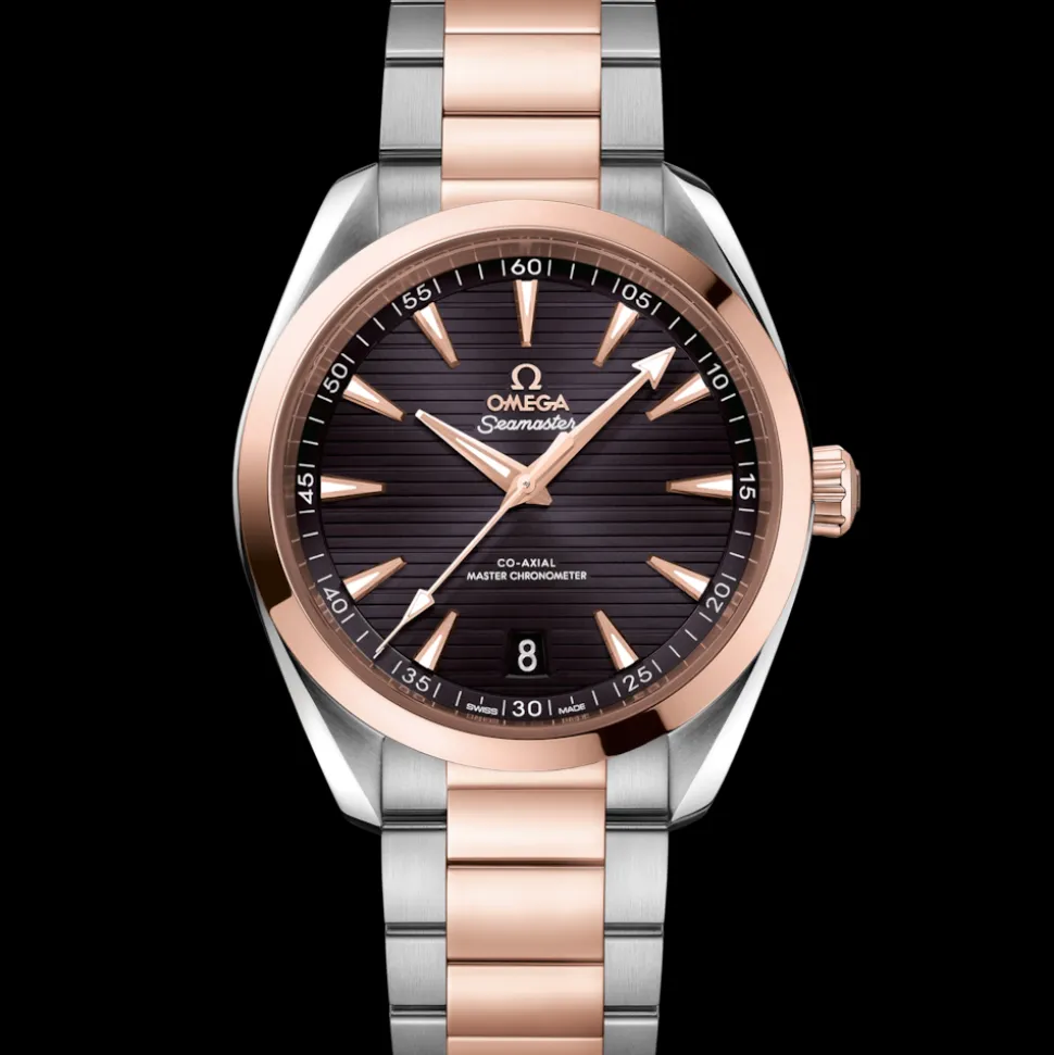 41 mm, acciaio‑oro Sedna™ su acciaio‑oro Sedna™