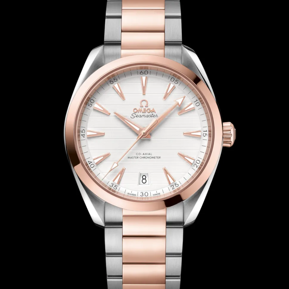 41 mm, acciaio‑oro Sedna™ su acciaio‑oro Sedna™
