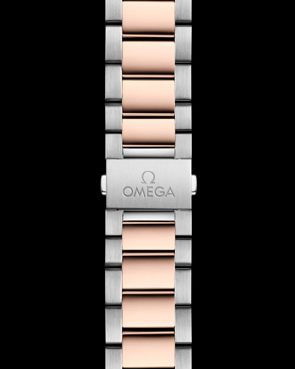 38 mm, acciaio‑oro Sedna™ su acciaio‑oro Sedna™