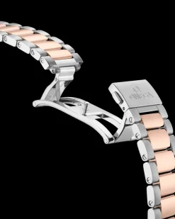 38 mm, acciaio‑oro Sedna™ su acciaio‑oro Sedna™