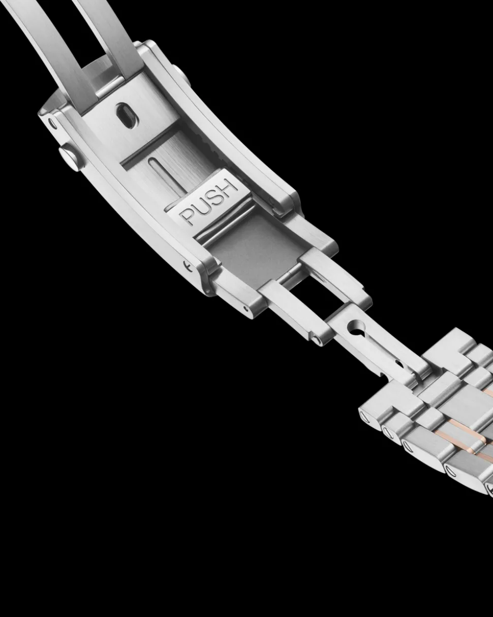 42 mm, acciaio‑oro Sedna™ su acciaio‑oro Sedna™