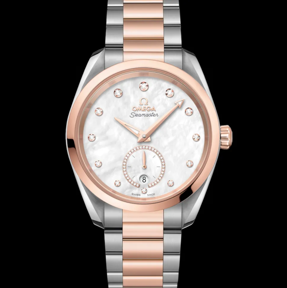 38 mm, acciaio‑oro Sedna™ su acciaio‑oro Sedna™