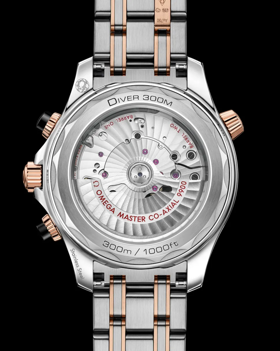 44 mm, acciaio‑oro Sedna™ su acciaio‑oro Sedna™