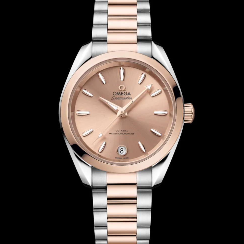 34 mm, acciaio‑oro Sedna™ su acciaio‑oro Sedna™