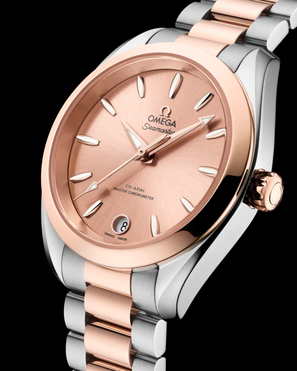 34 mm, acciaio‑oro Sedna™ su acciaio‑oro Sedna™