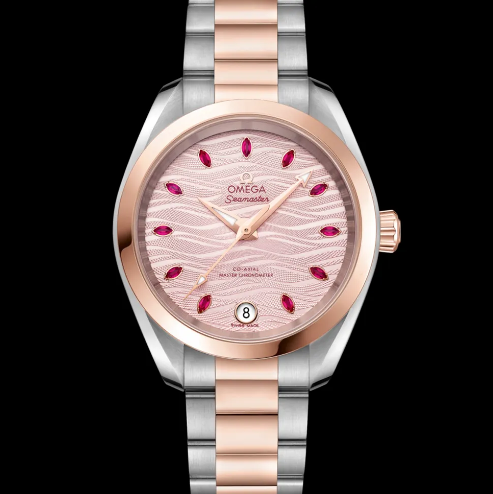 34 mm, acciaio‑oro Sedna™ su acciaio‑oro Sedna™