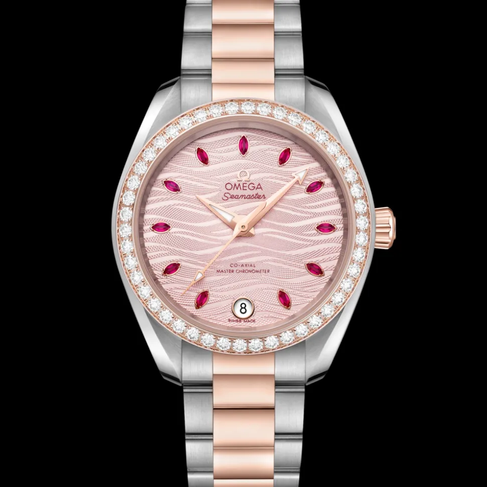 34 mm, acciaio‑oro Sedna™ su acciaio‑oro Sedna™