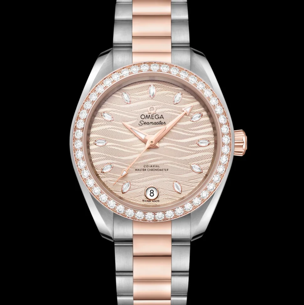 34 mm, acciaio‑oro Sedna™ su acciaio‑oro Sedna™