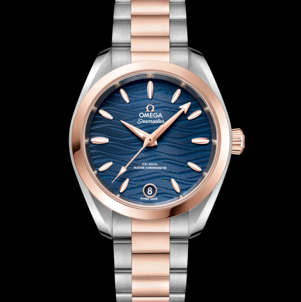 34 mm, acciaio‑oro Sedna™ su acciaio‑oro Sedna™