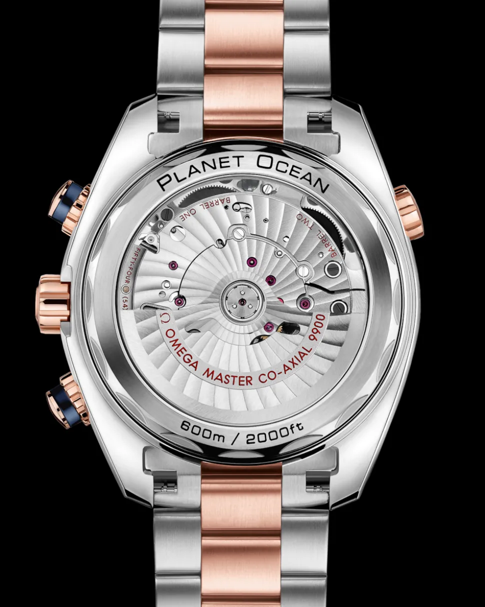 45,5 mm, acciaio‑oro Sedna™ su acciaio‑oro Sedna™