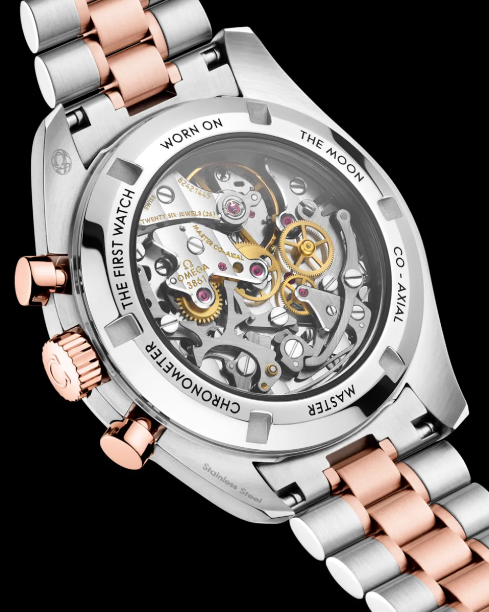 42 mm, acciaio‑oro Sedna™ su acciaio‑oro Sedna™