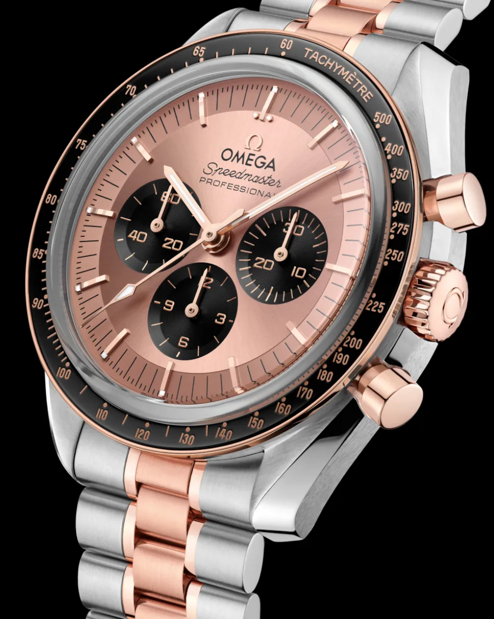 42 mm, acciaio‑oro Sedna™ su acciaio‑oro Sedna™