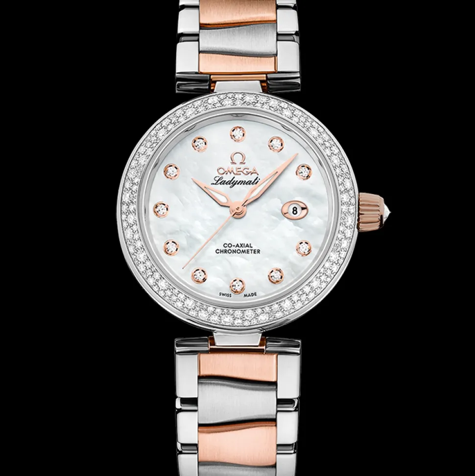 34 mm, acciaio‑oro Sedna™ su acciaio‑oro Sedna™