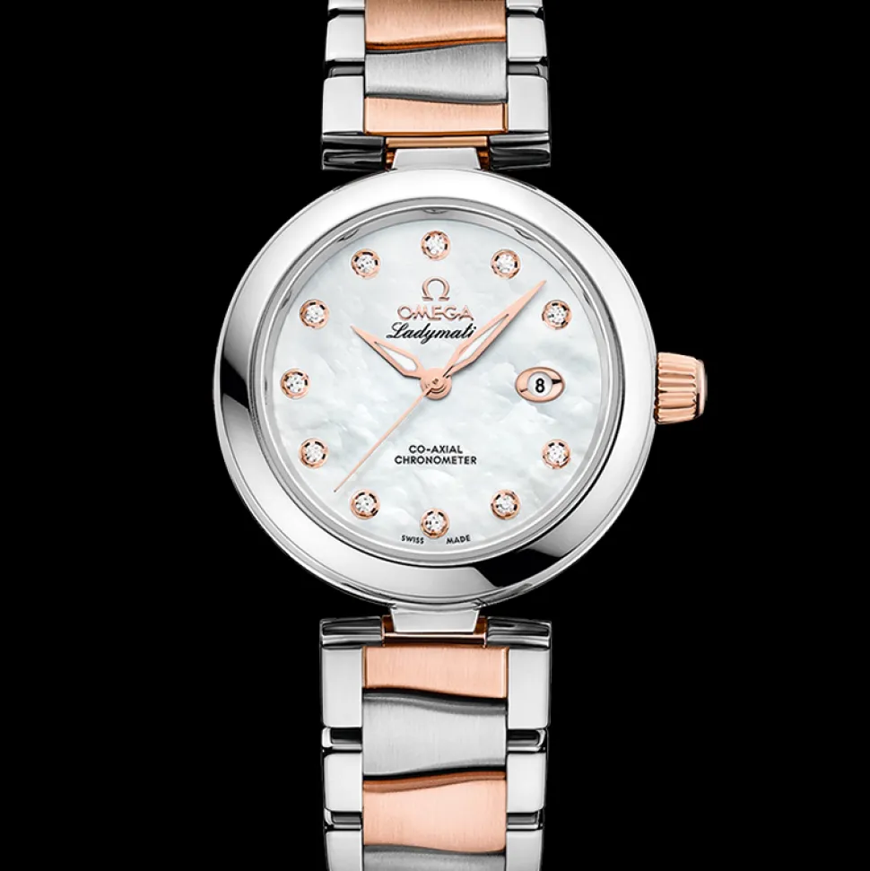 34 mm, acciaio‑oro Sedna™ su acciaio‑oro Sedna™