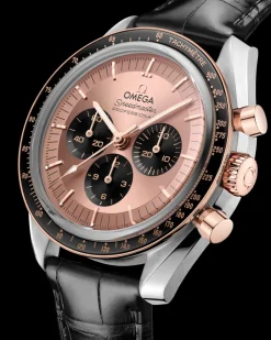 42 mm, acciaio‑oro Sedna™ su alligatore