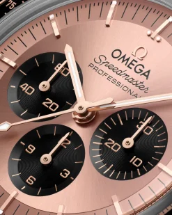 42 mm, acciaio‑oro Sedna™ su alligatore