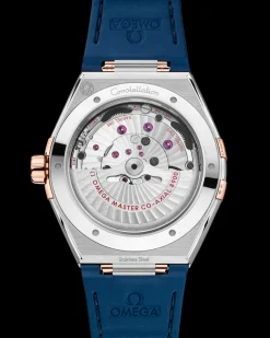 41 mm, acciaio‑oro Sedna™ su cinturino di pelle