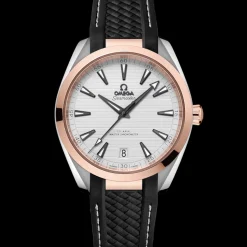 41 mm, acciaio‑oro Sedna™ su cinturino in caucciù