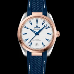 38 mm, acciaio‑oro Sedna™ su cinturino in caucciù